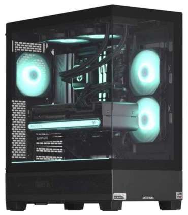 Actina 5901443387107 PC AMD Ryzen™ 7 7800X3D 32 GB DDR5-SDRAM 1 TB SSD AMD Radeon RX 7900 XTX Midi Tower Black