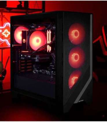 Actina 5901443406099 PC AMD Ryzen™ 5 7500F 32 GB DDR5-SDRAM 1 TB SSD AMD Radeon RX 7700 XT Midi Tower Black