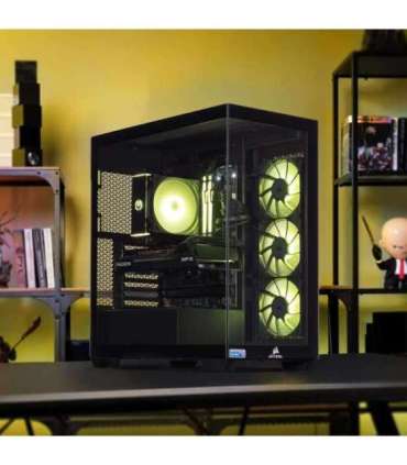 Actina 5901443413806 PC AMD Ryzen™ 7 8700F 32 GB DDR5-SDRAM 1 TB SSD AMD Radeon RX 7700 XT Midi Tower Black