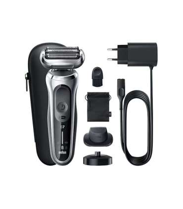 Braun Shaver 71-S4200cs Operating time (max) 50 min Wet & Dry Silver/Black