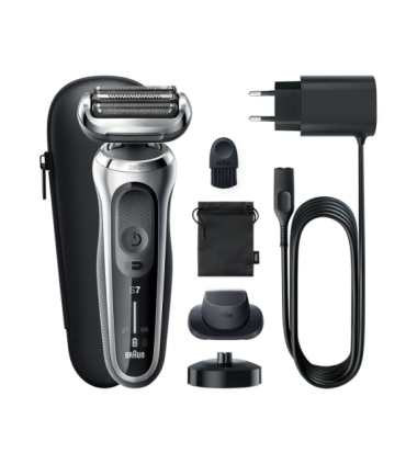 Braun Shaver 71-S4200cs Operating time (max) 50 min Wet & Dry Silver/Black
