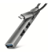 AXAGON ALU STRIP USB-C 4 port hub HUE-STC