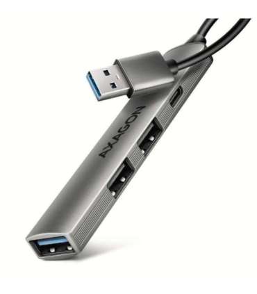 AXAGON ALU STRIP USB-A 4 port hub HUE-STA
