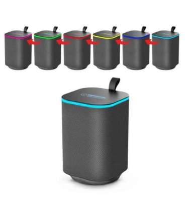 Esperanza EP155 BT FM LED RGB Speaker Black 10W