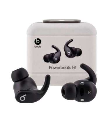 Apple Powerbeats Fit Jet Black - in-ear headphones, black