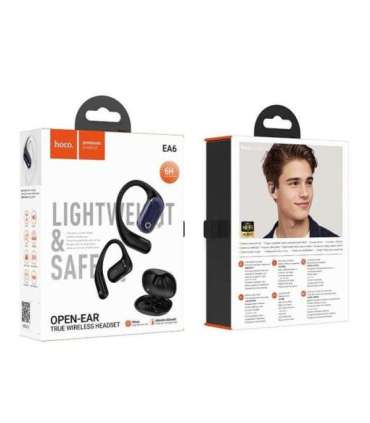 Hoco EA6 Headset Wireless Open-Ear Connectivity/Music Bluetooth Black