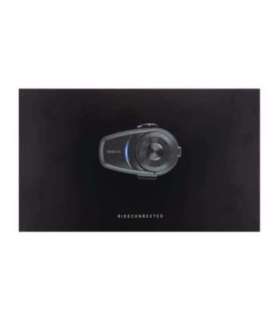 Sena 10S motorcycle intercom 4 channels 1600 m Black