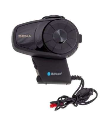 Sena 10S motorcycle intercom 4 channels 1600 m Black