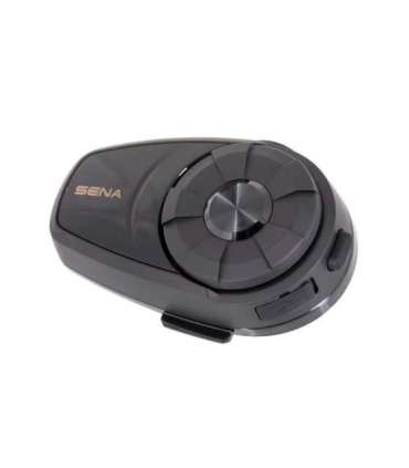 Sena 10S motorcycle intercom 4 channels 1600 m Black