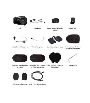 SENA 5S-10D Dual Pack Motorcycle Intercom