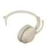 Jabra Evolve2 65 UC Mono Link380c - wireless over-ear headphones with stand, beige
