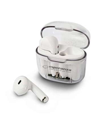 Esperanza EH237W Bluetooth In-Ear Headphone TWS White