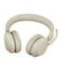 Jabra Evolve2 65 UC Stereo Link380c - wireless over-ear headphones, beige