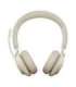 Jabra Evolve2 65 UC Stereo Link380c - wireless over-ear headphones, beige