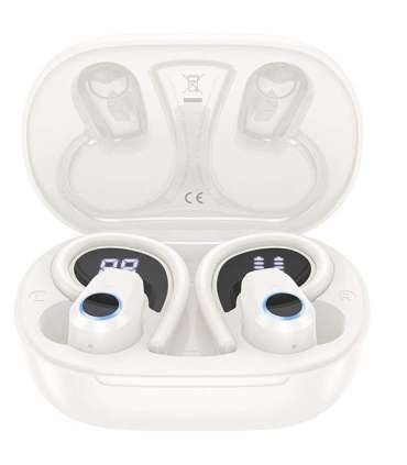 Hoco EQ8 Pure Joy Headset Wireless In-Ear Calls/Music Bluetooth White