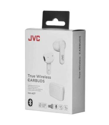 JVC EARBUDS HA-A3T HEADPHONES HAA-3TWU (WIRELESS, IN-EAR, WHITE)