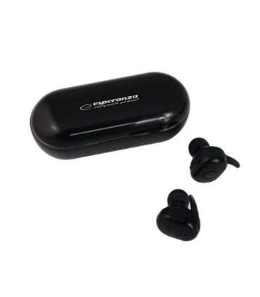 Esperanza TWS CARDERA Headphones Wireless In-ear Calls/Music Bluetooth Black