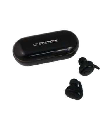 Esperanza TWS CARDERA Headphones Wireless In-ear Calls/Music Bluetooth Black