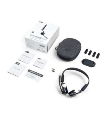 SHOKZ OpenMeet UC Wireless Bluetooth Bone Conduction Videoconferencing Headset with USB-A adapter