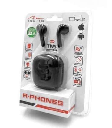 Wireless headphones R-PHONES TWS MT3589K