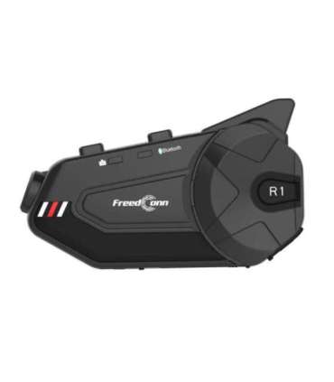 FREEDCONN R1 PLUS E motorcycle intercom Black