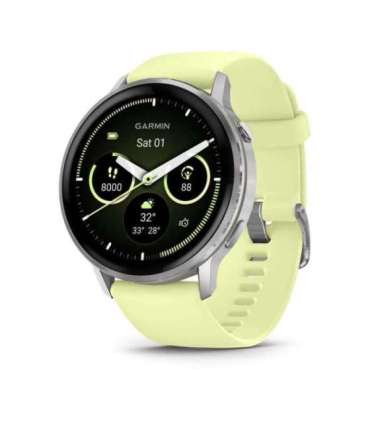 Garmin Venu 010-03014-02 smartwatch / sport watch 3.56 cm (1.4") AMOLED 45 mm Digital 454 x 454 pixels Touchscreen