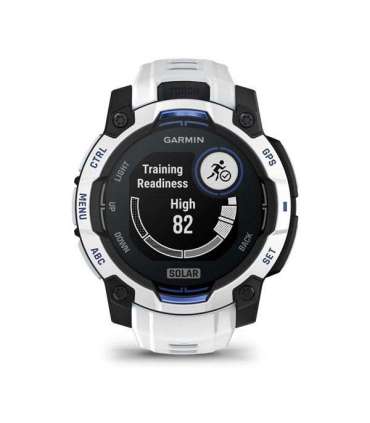 Garmin Instinct 2.29 cm (0.9") MIP 45 mm Digital 176 x 176 pixels Touchscreen Black, White GPS (satellite)