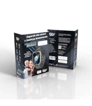 KiDiZ Basic black smartwatch for children