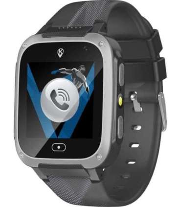 KiDiZ Basic black smartwatch for children
