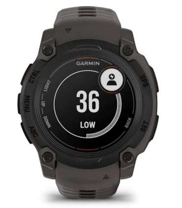 Garmin Instinct E 2.18 cm (0.86") MIP 40 mm Digital 166 x 166 pixels Black GPS (satellite)