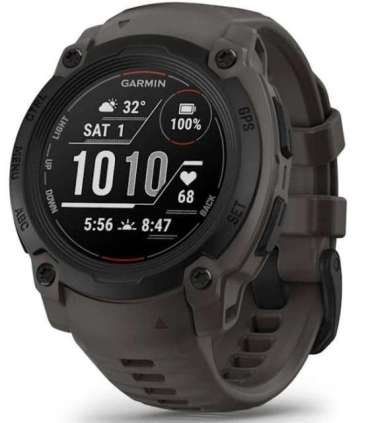 Garmin Instinct E 2.18 cm (0.86") MIP 40 mm Digital 166 x 166 pixels Black GPS (satellite)