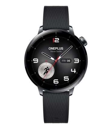 OnePlus Watch 3 43mm 3.35 cm (1.32") AMOLED Digital 466 x 466 pixels Touchscreen Black, Titanium Wi-Fi GPS (satellite)