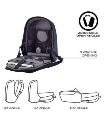XD DESIGN ANTI-THEFT BACKPACK BOBBY HERO XL NAVY P/N: P705.715