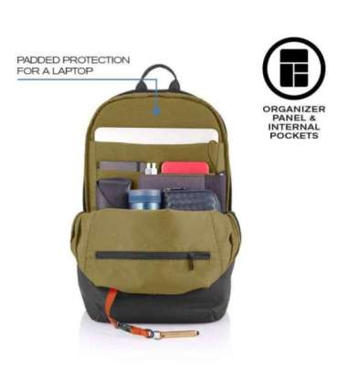 XD DESIGN ANTI-THEFT BACKPACK BOBBY SOFT BLACK P/N: P705.791
