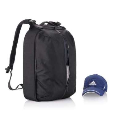 XD DESIGN ANTI-THEFT BACKPACK BOBBY FLEX GYM BAG BLACK P/N: P705.801