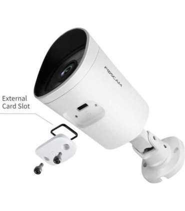 Foscam G4EP-W security camera Bullet IP security camera Outdoor 2560 x 1440 pixels Ceiling/wall