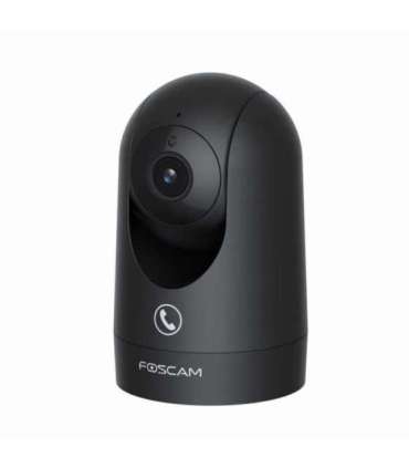 Foscam WiFi R8M 8MP Rotating Camera Microwave Radar Black