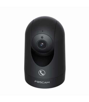 Foscam WiFi R8M 8MP Rotating Camera Microwave Radar Black