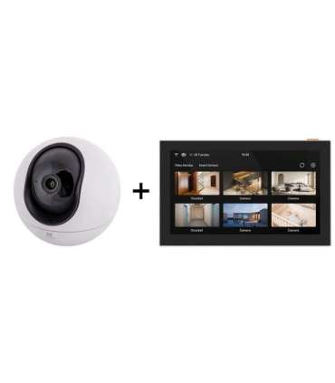 H6 3K CS-H6 IP camera (5WF, 4mm) EZVIZ + Ezviz SD7 touchscreen monitor