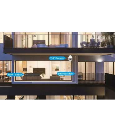 Foscam SD8EP 8MP White Camera