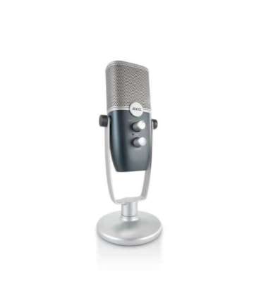 AKG Ara - professional USB condenser microphone, blue-silver