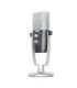 AKG Ara - professional USB condenser microphone, blue-silver