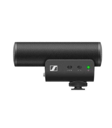 Sennheiser MKE 400 Mobile Kit - condenser, supercardioid microphone with low-pass filter with Manfrotto tripod