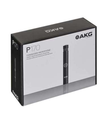 AKG P170 - instrumental condenser microphone, black