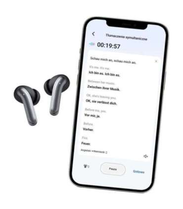 Audiocore wireless headphones, hybrid ANC, ENC, 6 microphones, charging case, Tuya, AC591 PRO