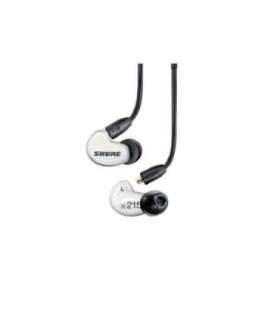 Shure AONIC 215 - in-ear headphones with single transducer and 3.5mm cable (white)