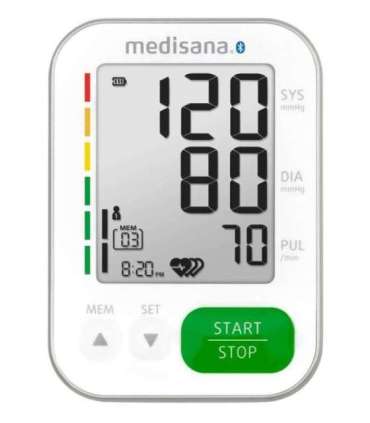 Medisana BU 572 upper arm blood pressure monitor (white)