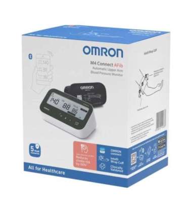 OMRON M4 Connect Afib Upper Arm Blood Pressure Monitor