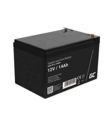 Green Cell AGM08 industrial rechargeable battery Sealed Lead Acid (VRLA) 14000 mAh 12 V