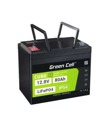 Green Cell LFPGC12V80AH UPS battery Lithium Iron Phosphate (LiFePO4) 12.8 V